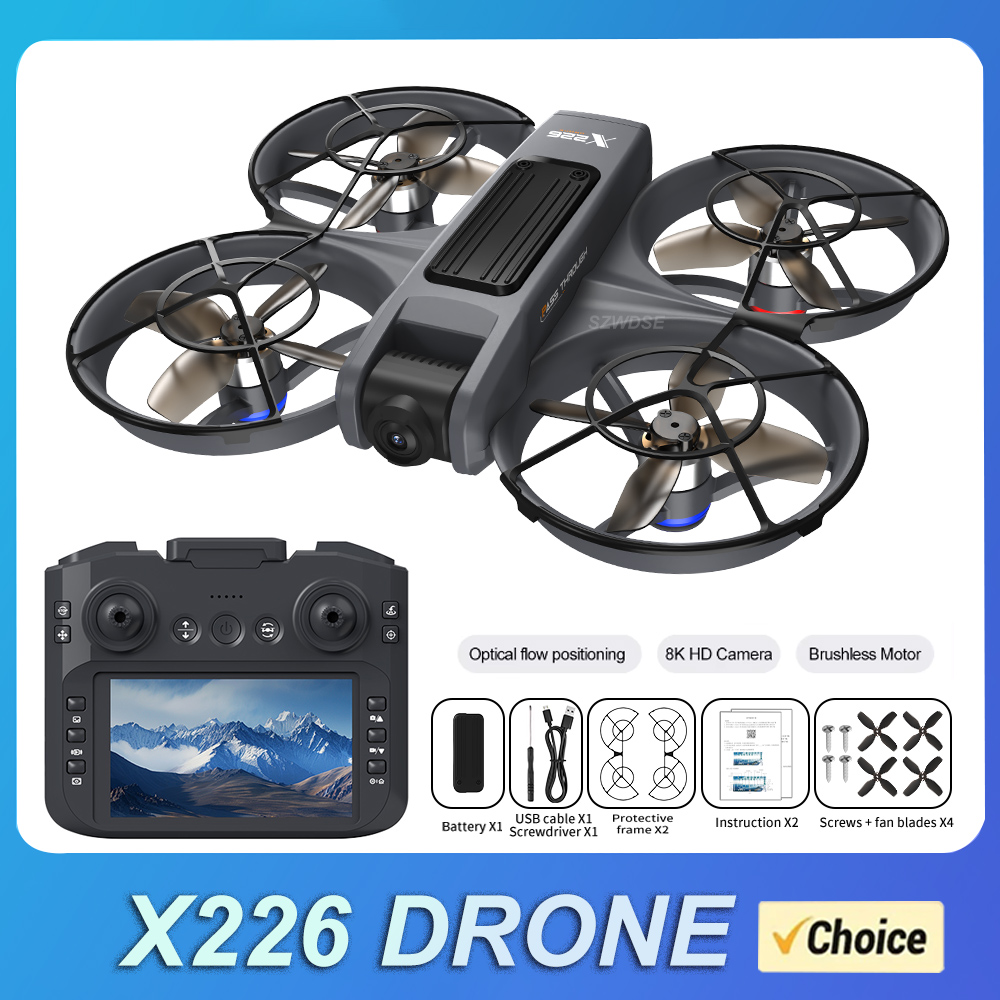 NEW X226 RC Drone 2.4G 5G WIFI - Drone Kit Professional incelemesi ve fiyatı
