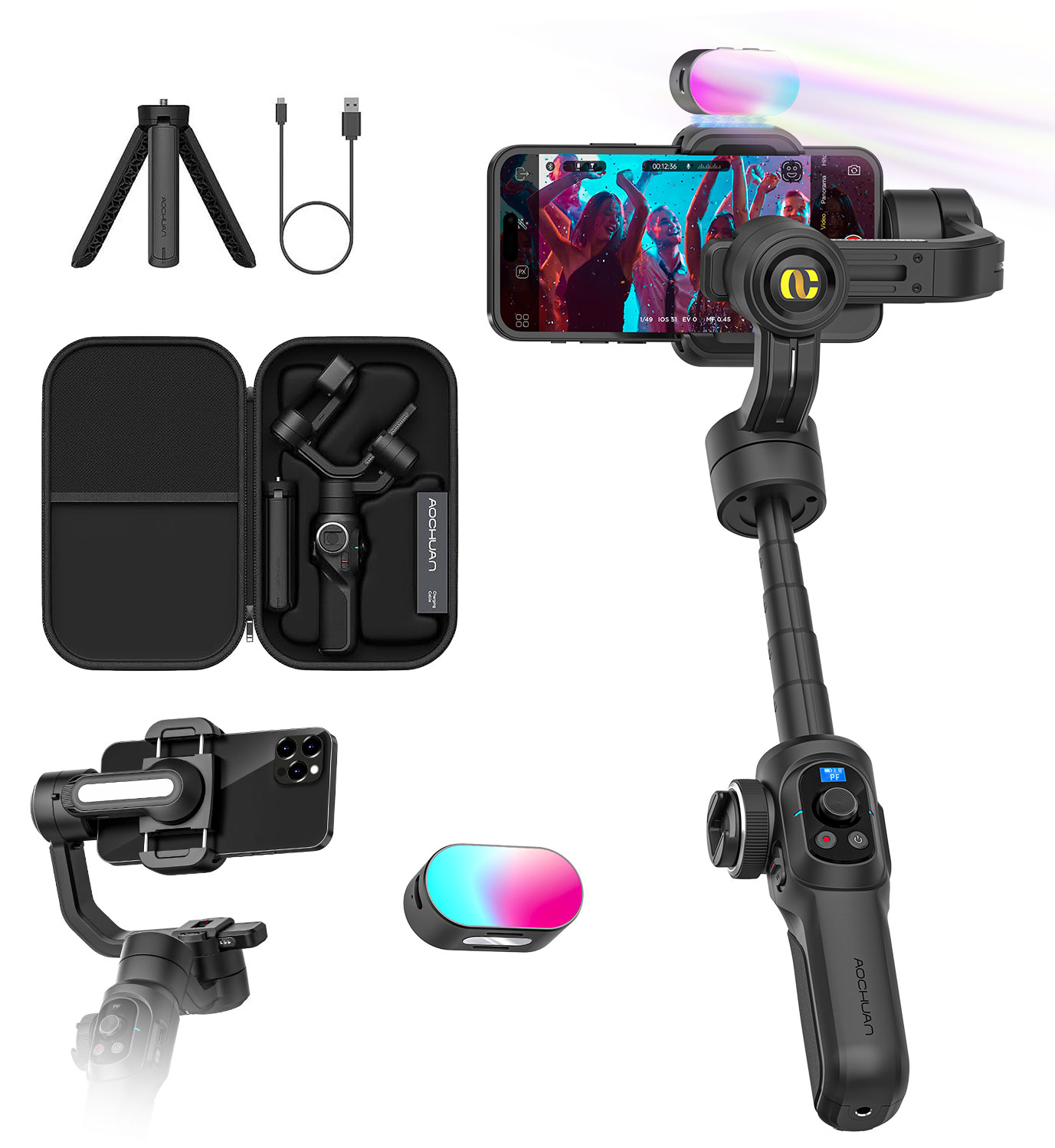 Aochuan Smart S2 Smart Gimbal  - Drone Kit Professional incelemesi ve fiyatı