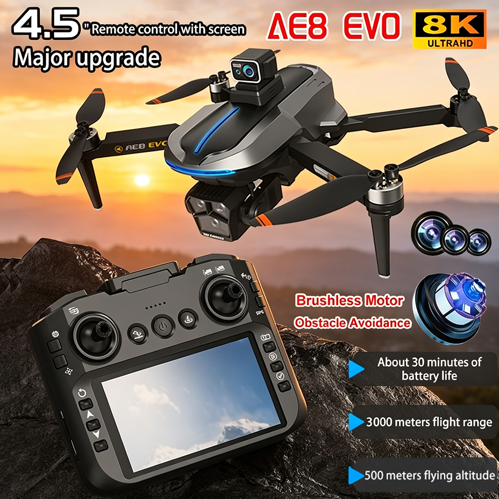 AE8 EVO Drone 4K Professional  - Drone Kit Professional incelemesi ve fiyatı