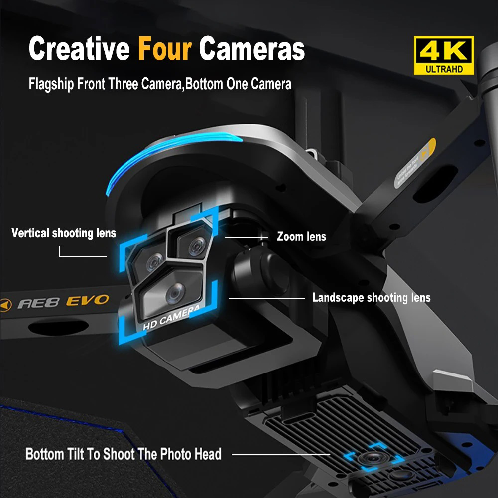 AE8 EVO Drone 4K Professional  - Drone Kit Professional incelemesi ve fiyatı
