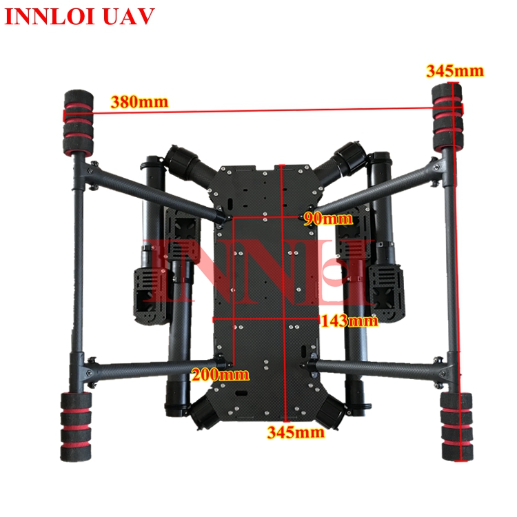XAERO DIY H4 860mm Alien Foldi - Drone Kit Hexacopter incelemesi ve fiyatı
