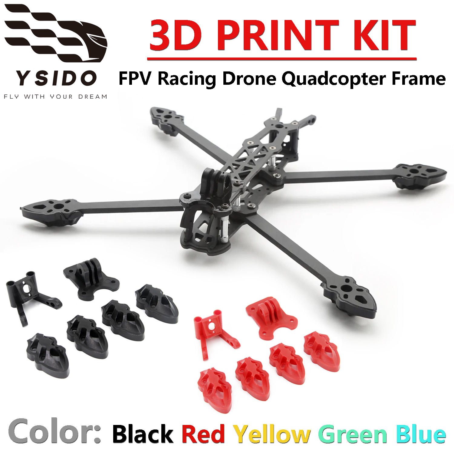 Mark4 5inch / 7inch FPV Frame  - Drone Kit Octocopter incelemesi ve fiyatı