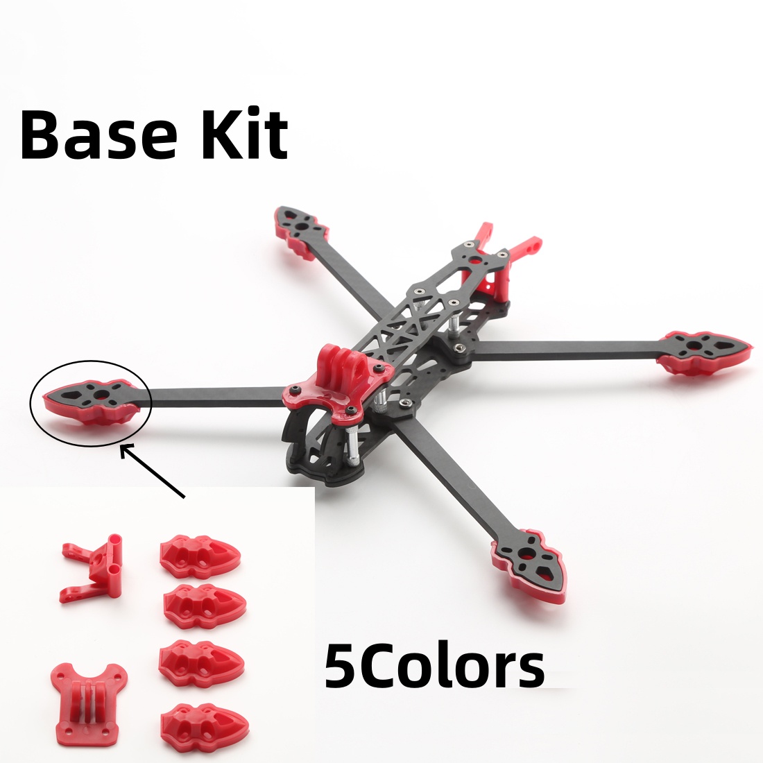 Mark4 5inch / 7inch FPV Frame  - Drone Kit Octocopter incelemesi ve fiyatı