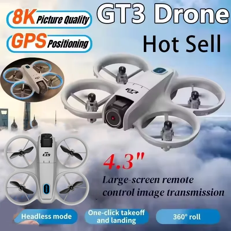 GT3 Drone 8K HD Dual Cameras G - Drone Kit Professional incelemesi ve fiyatı