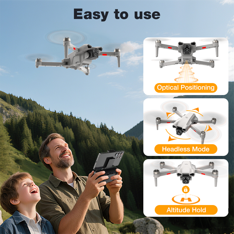 NEW Hot L017 Pro Drone Brushle - Drone Kit Professional incelemesi ve fiyatı