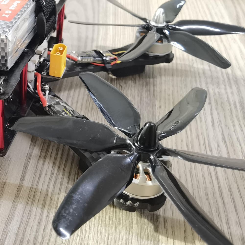 10pcs 504060 5x4x6 6-Blade Sin - Drone Kit Octocopter incelemesi ve fiyatı