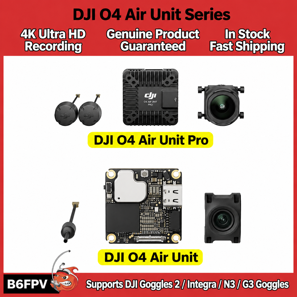 DJI O4 Air Unit Series Flagshi - Drone Kit Long Range incelemesi ve fiyatı