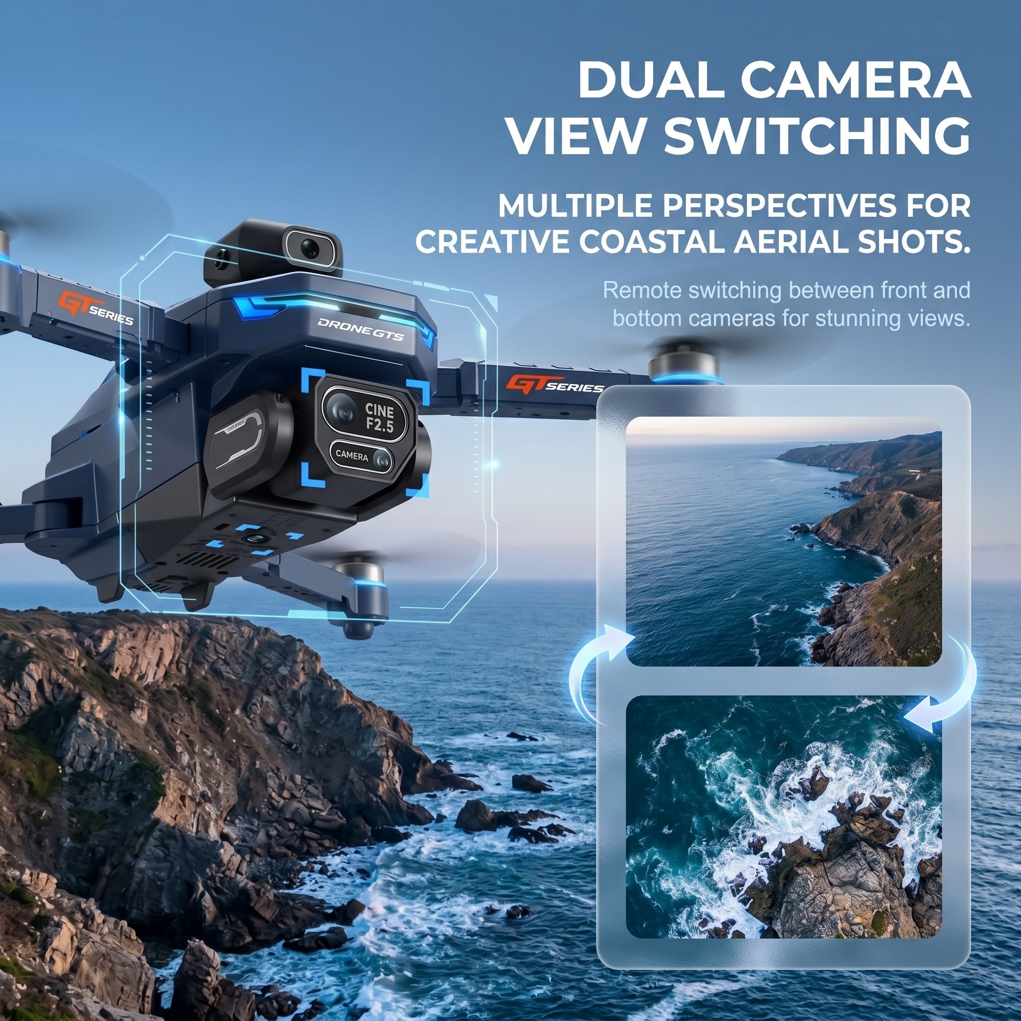 New Drone GT8 8K Professional  - Drone Kit Professional incelemesi ve fiyatı